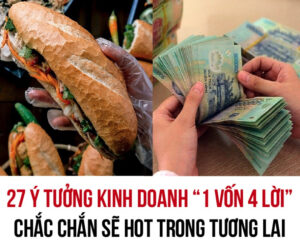những ý tưởng kinh doanh ít vốn