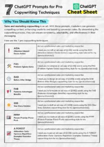  7 Công Thức Prompt ChatGPT Giúp Viết Content Chuẩn Copywriter